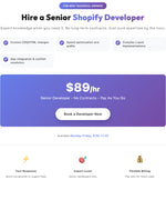 Shopify Developer by the Hour