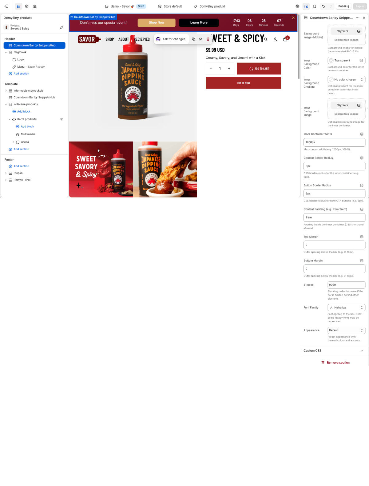 Countdown Bar for Shopify That Creates Urgency and Boosts Sales