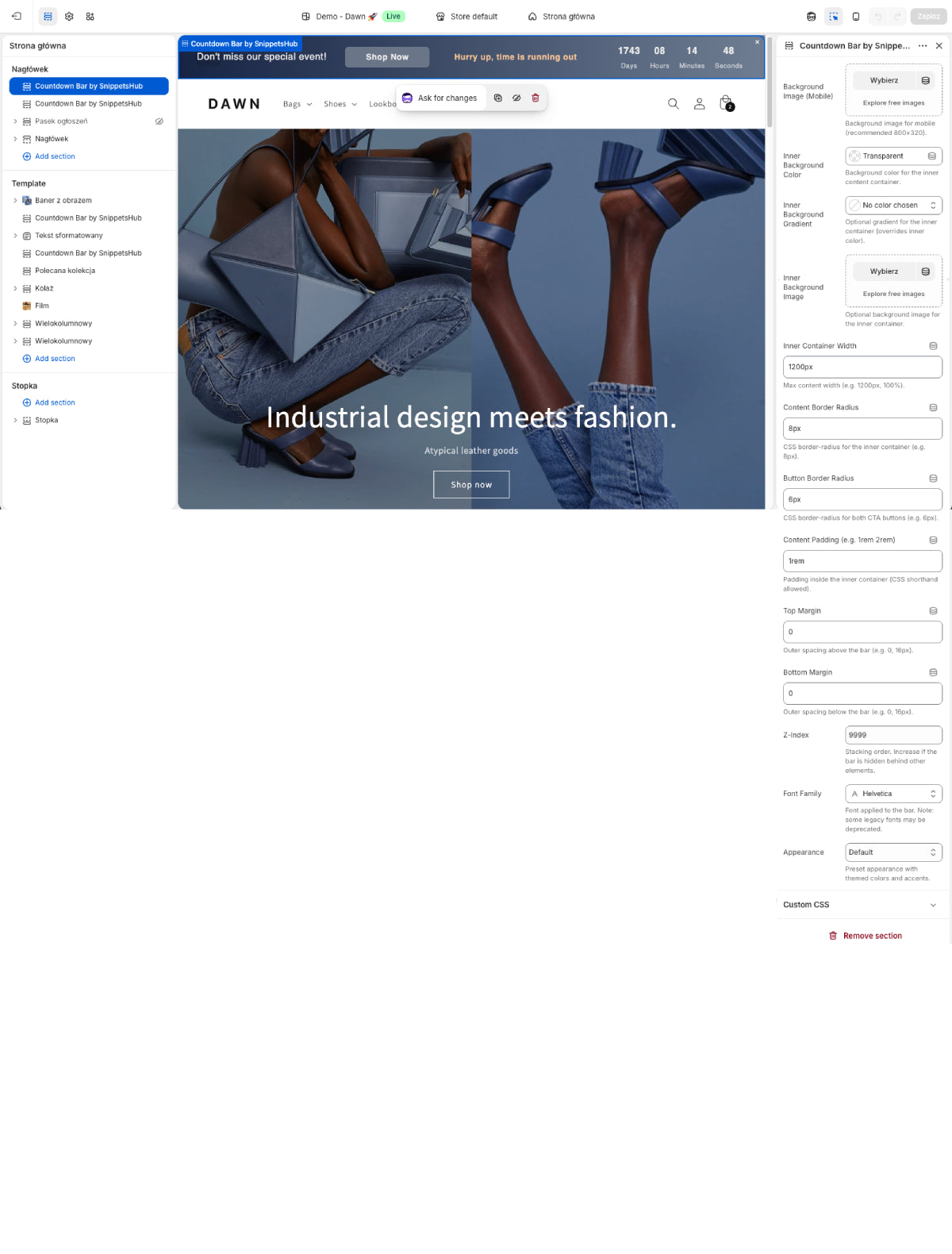 Countdown Bar for Shopify That Creates Urgency and Boosts Sales